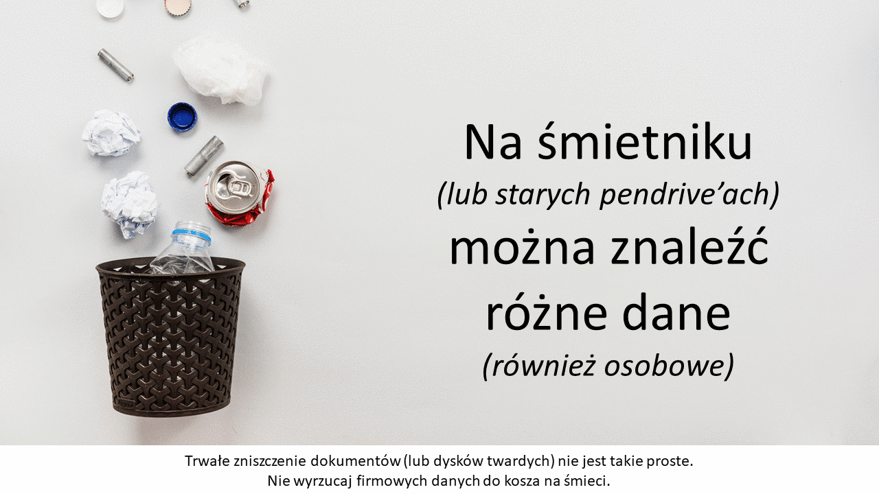 Trwałe zniszczenie dokumentów jest trudne